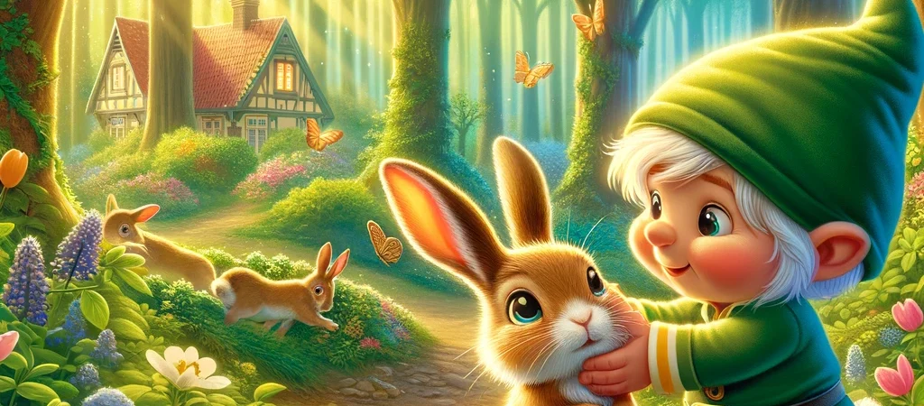 Kabouter Pirrewitje en het Dappere Haasje