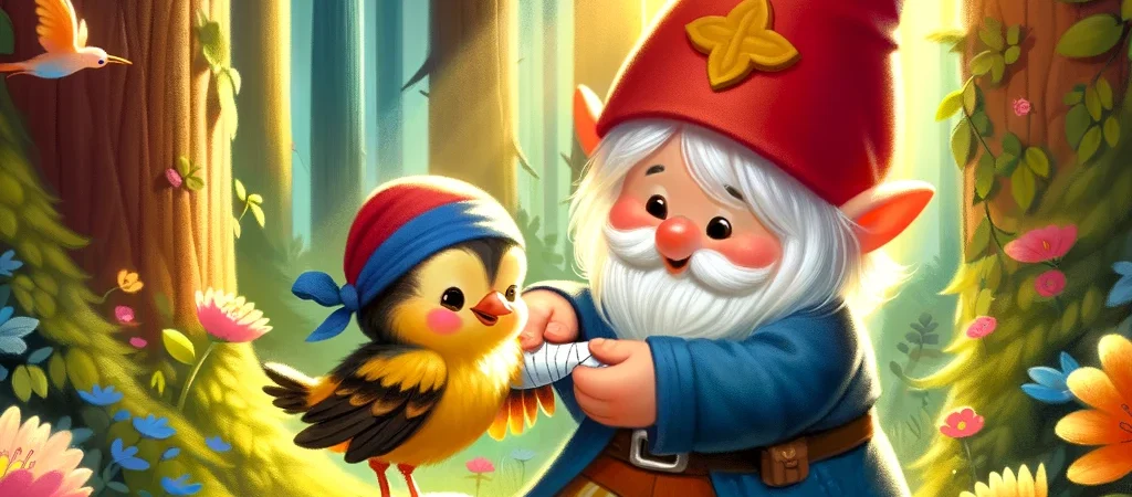 Pirrewitje helpt een dier in nood