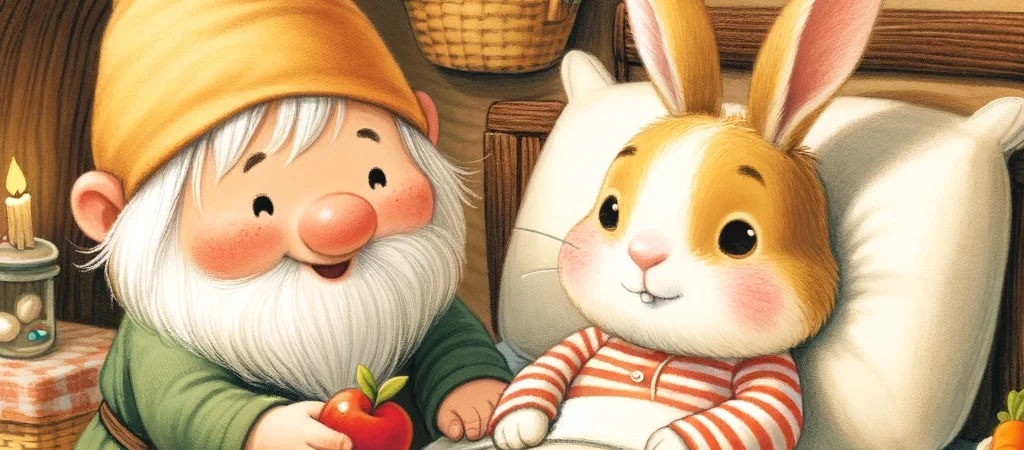 Pirrewitje en het zieke konijntje