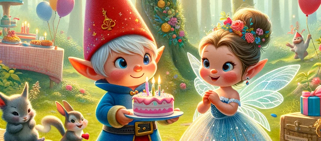 Kabouter Pirrewitje en het prachtige Verjaardagsfeest