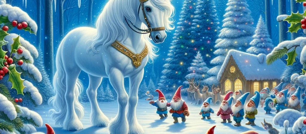 Het Bezoek van het Witte Paard in het Kabouterbos