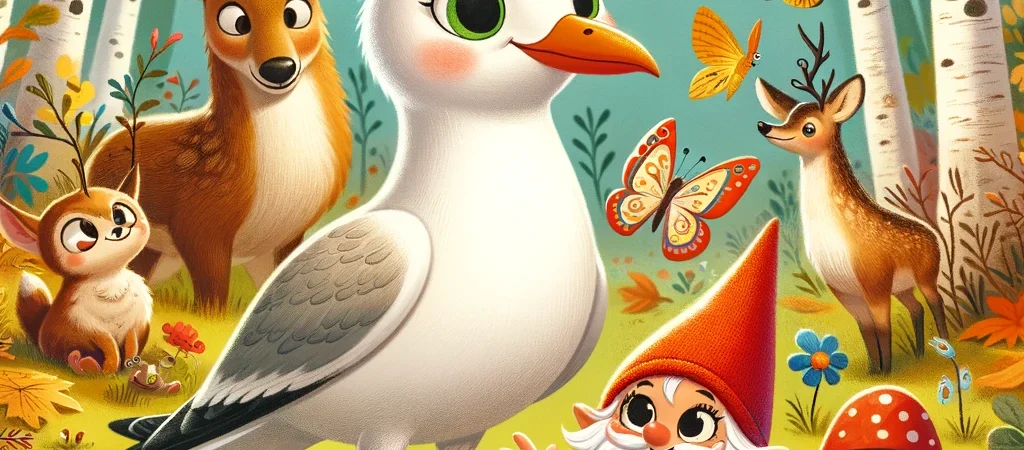 Het meeuwtje dat pas kon vliegen