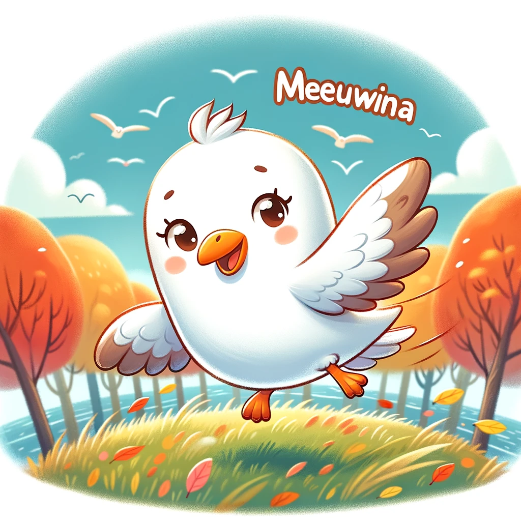 Het meeuwtje dat pas kon vliegen