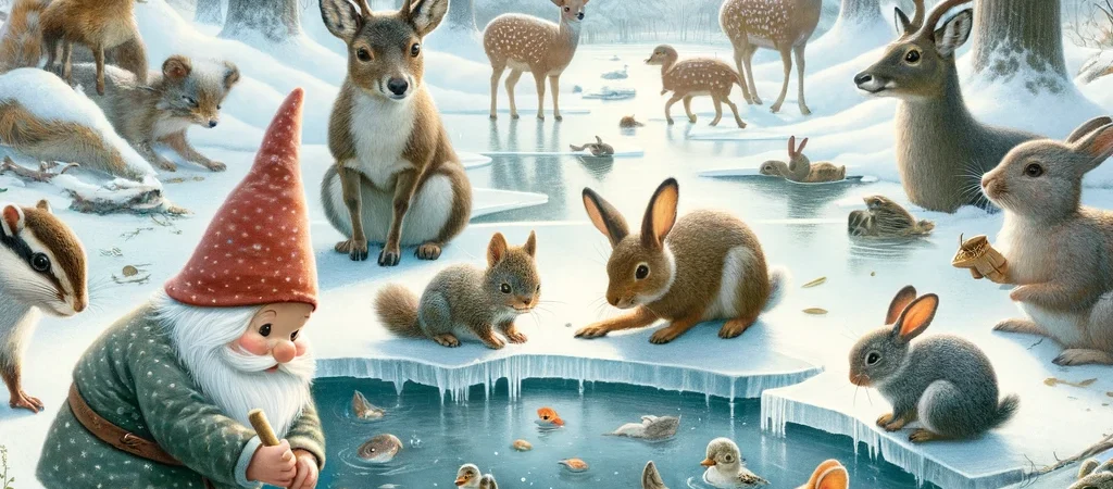 Pirrewitje en de bevroren vijver