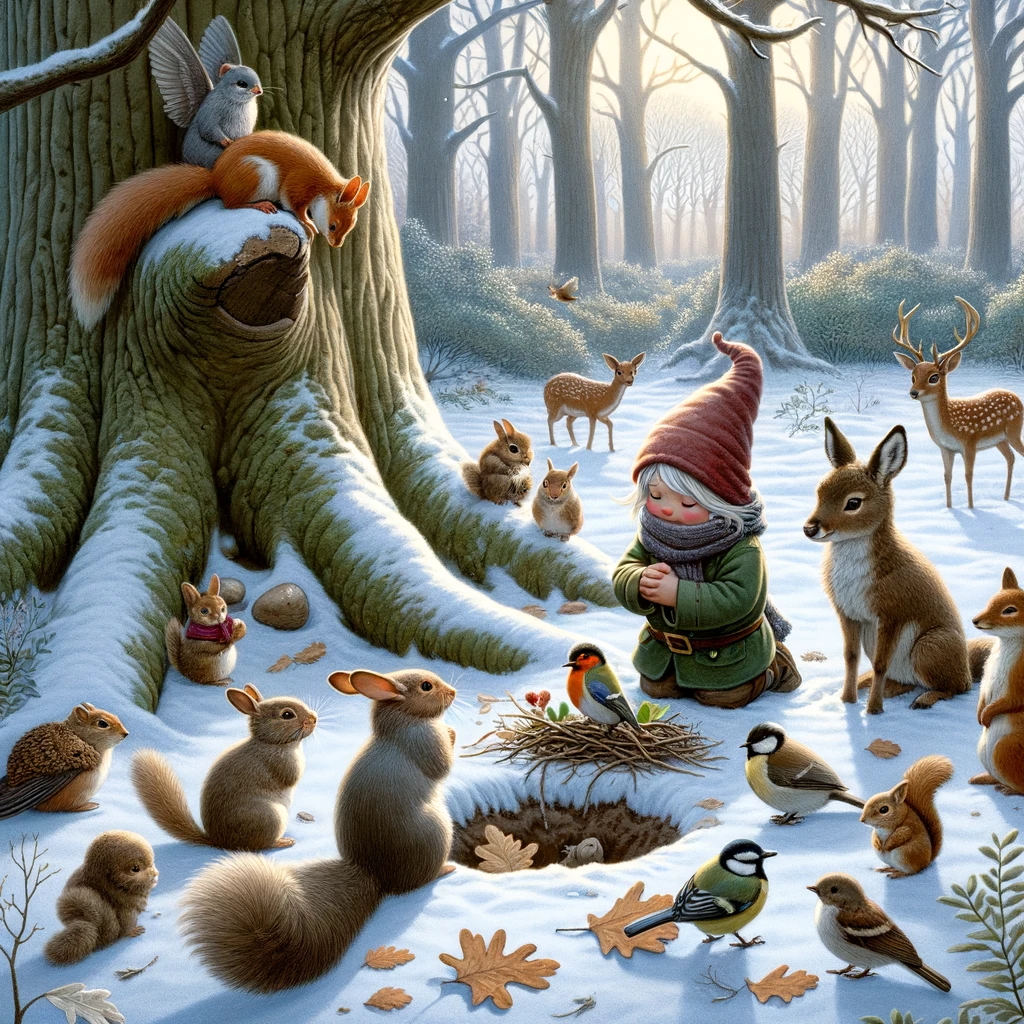 Pirrewitje en het bevroren vogeltje