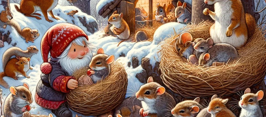 De muisjes en hun winterslaap