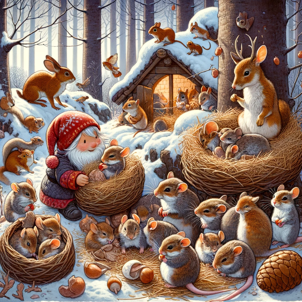 De muisjes en hun winterslaap