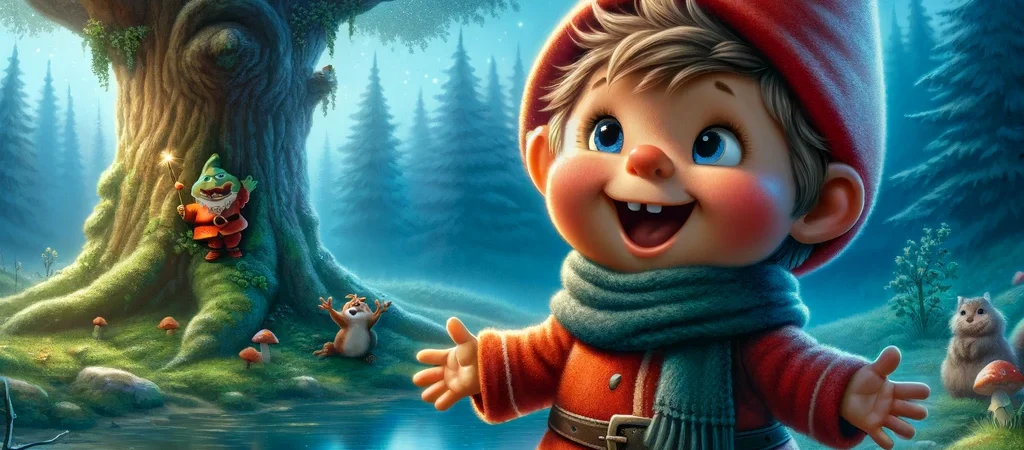 Kabouter Pirrewitje, die nieuwjaar gaat zingen