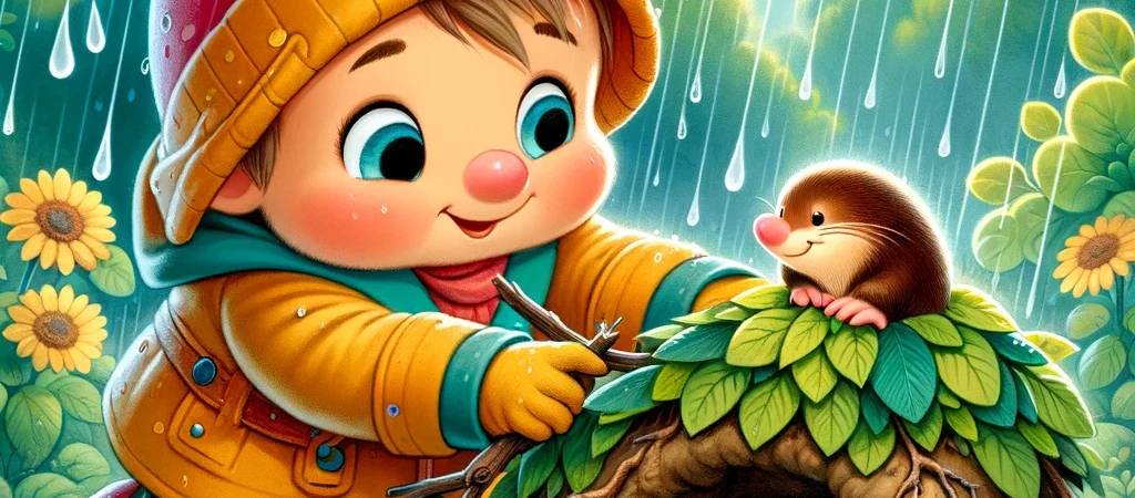 Overvloedige regen en hoe Pirrewitje helpt