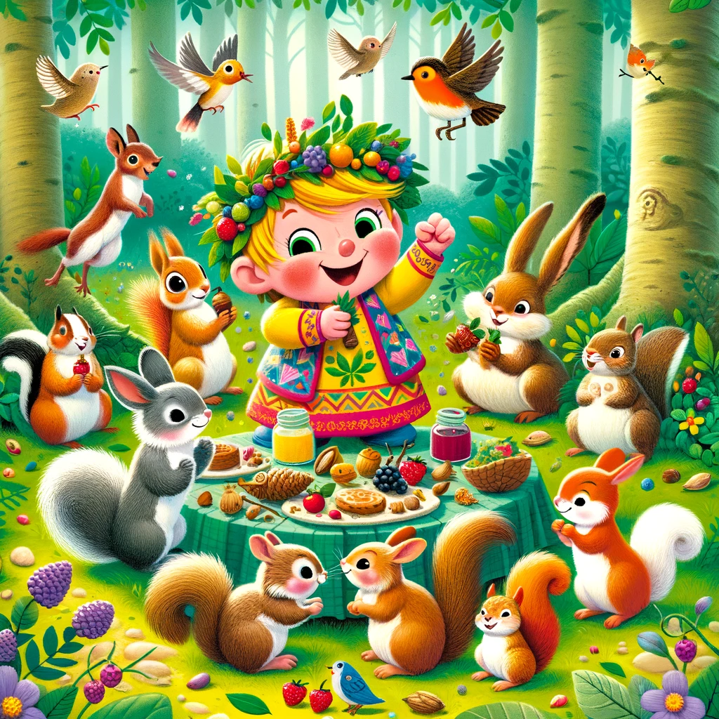 het vrolijke bosfeest