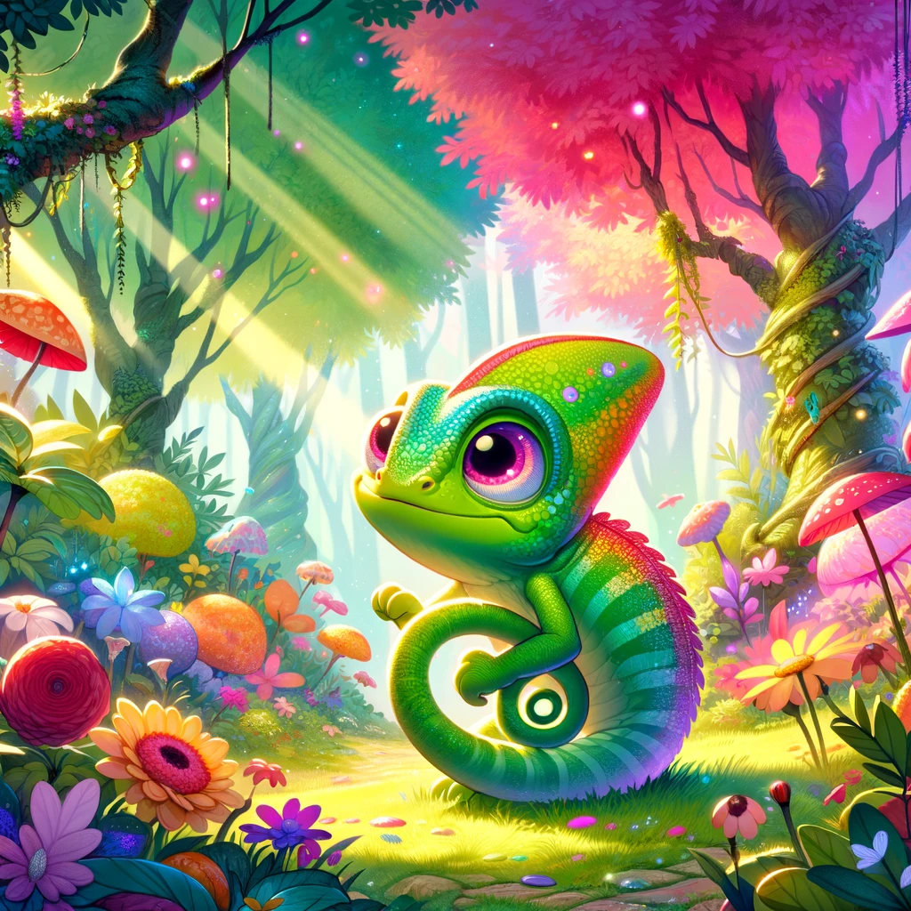 Het Betoverende Verhaal van Cammy de Kameleon