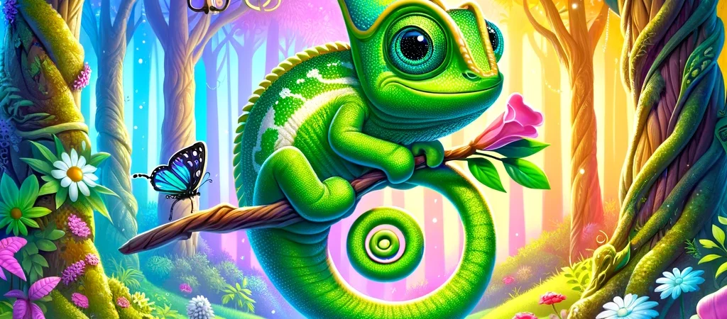 Het Betoverende Verhaal van Cammy de Kameleon