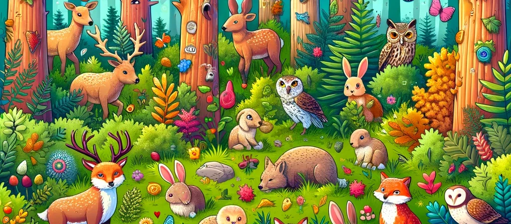 Welke diertjes zie je allemaal