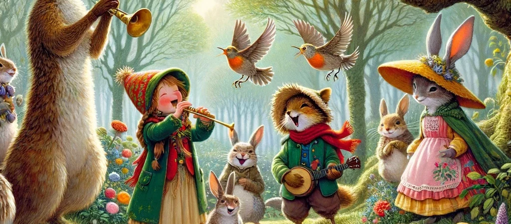 De vriendjes en de hulstboom