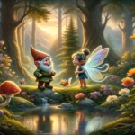 Twinkle Pete en Breezy bij de vijver