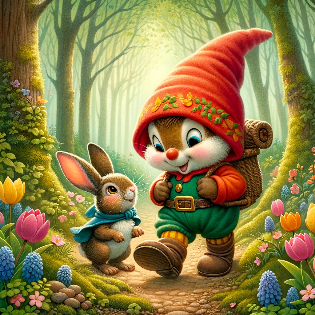 Pirrewitje en het ezeltje. Een bijzonder gebeuren.