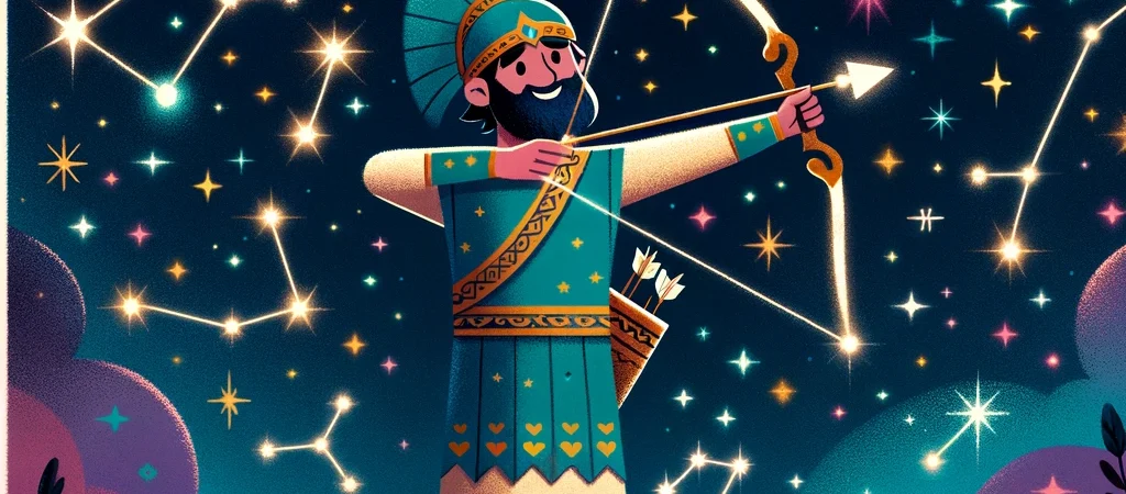 Het verhaal van Orion, de machtige jager