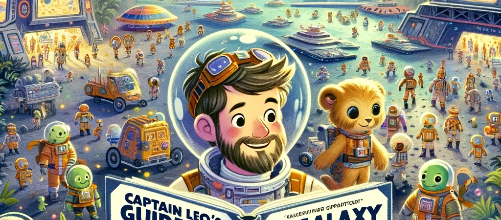 Gids van Kapitein Leo voor de Melkweg