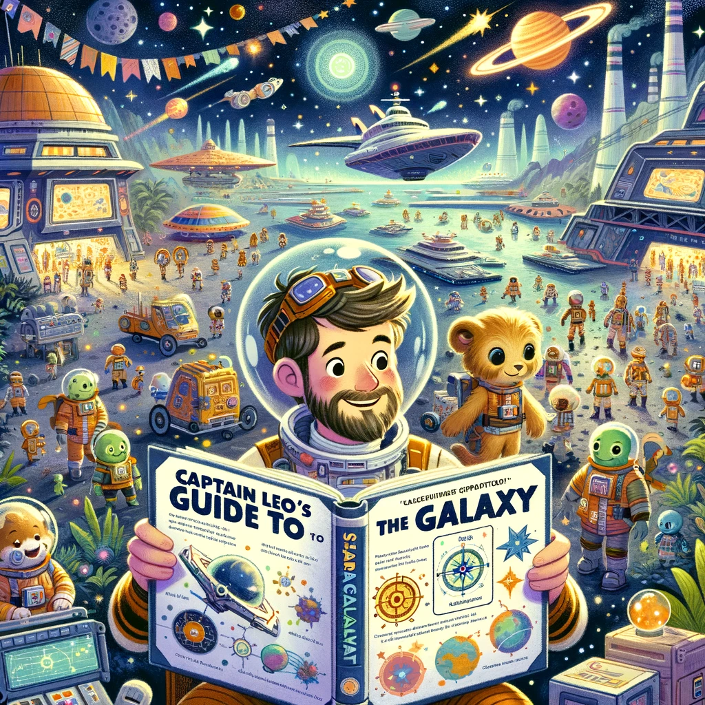 Gids van Kapitein Leo voor de Melkweg