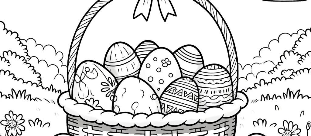5 kleurplaatjes voor Pasen