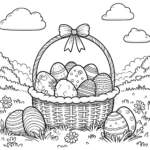 5 kleurplaatjes voor Pasen