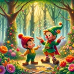 Pirrewitje komt een jongleur tegen