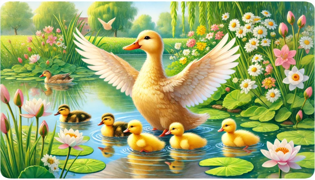 Pirrewitje en de Nieuwsgierige Eendjes