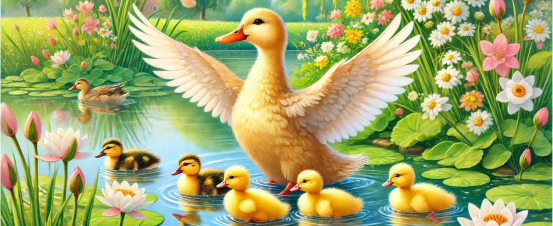 Pirrewitje en de Nieuwsgierige Eendjes