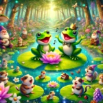 De kwakende kikkertjes