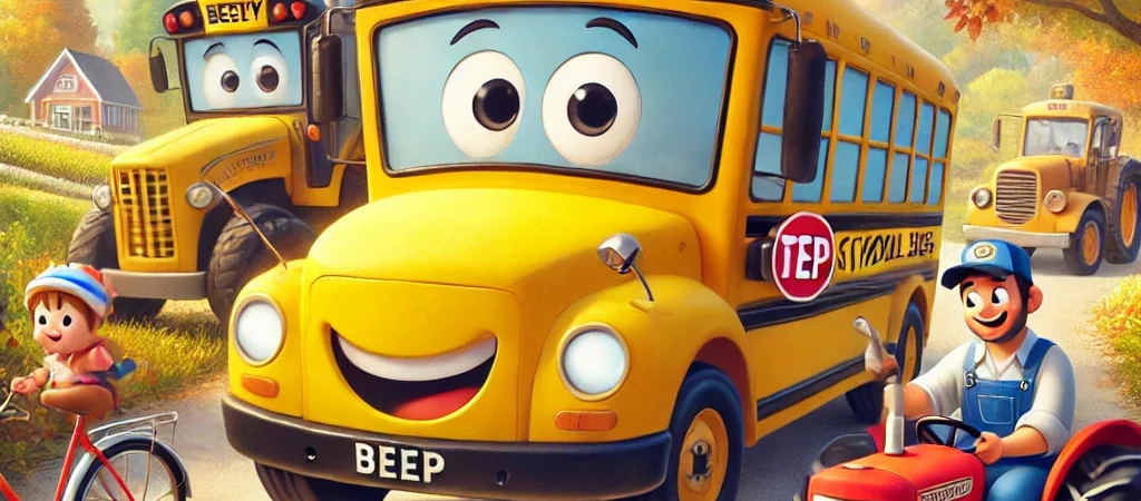 De Schoolbus en de Lekke Band