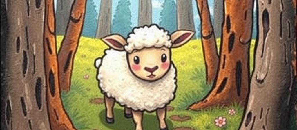 Het Verdwaalde Schaapje Dat De Weg Terugvond