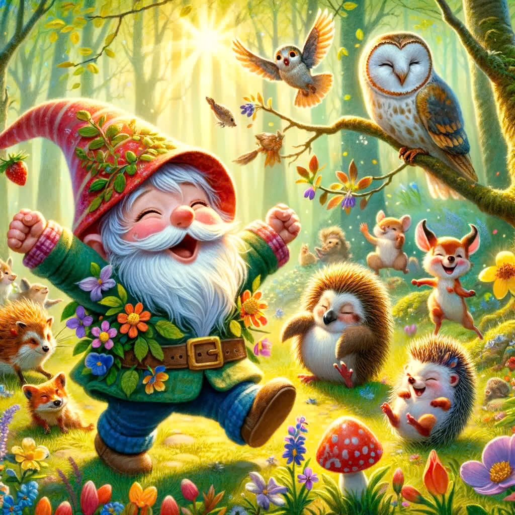 Pirrewitje en de eerste lentedagen