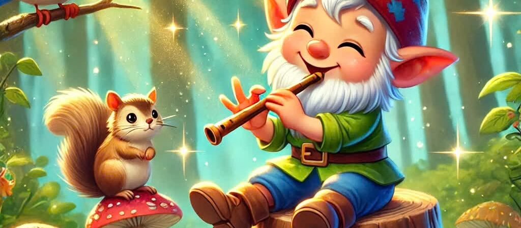 Pirrewitje fluit een vrolijk deuntje