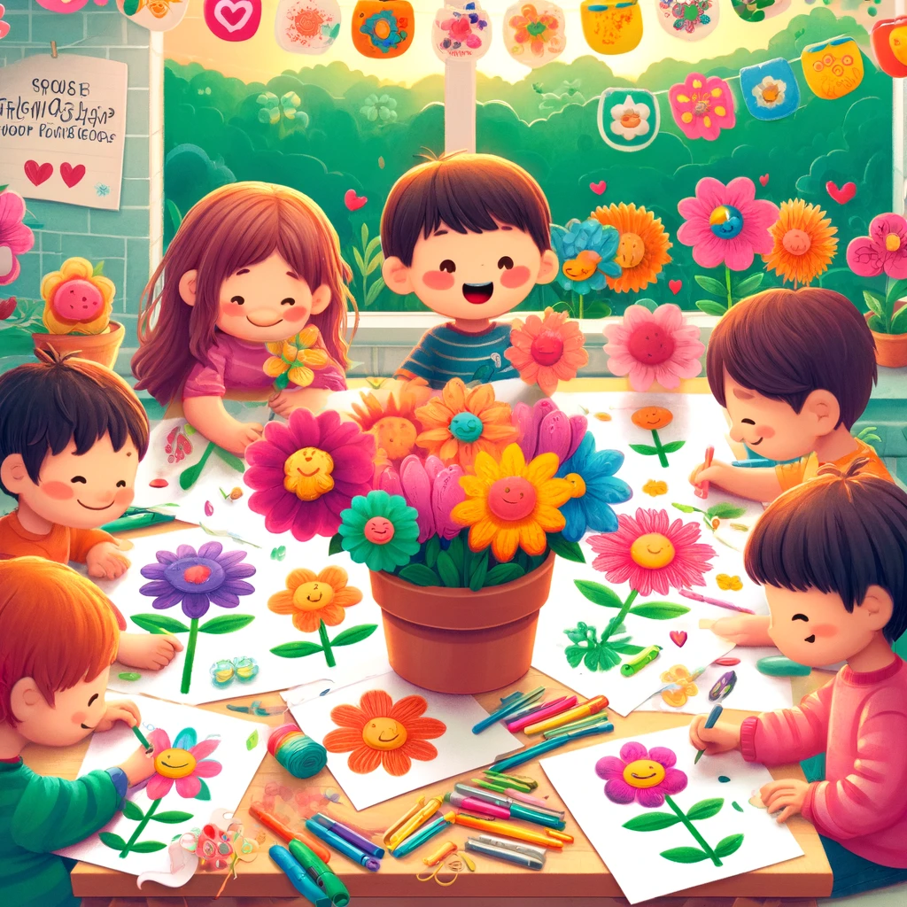 Vriendschap bloementuin