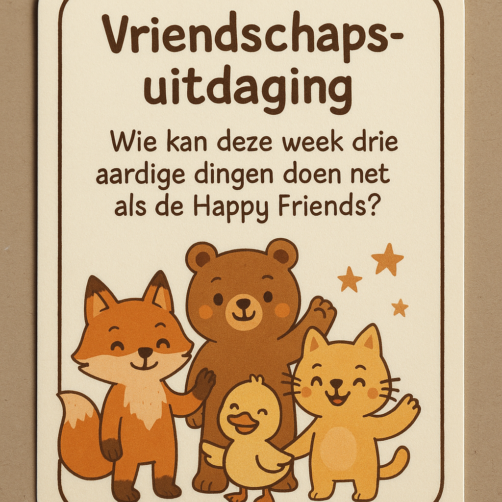 Leer Kinderen over Vriendschap met de Blije Vriendjes