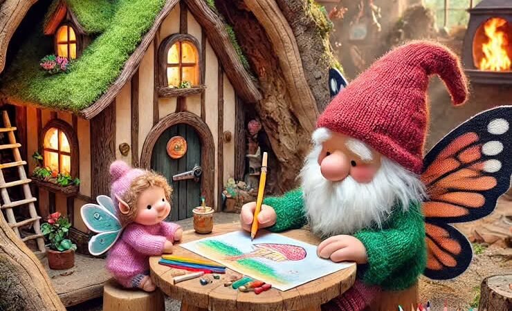 Vlinderflapje en Pirrewitje bedenken een grappig avontuur