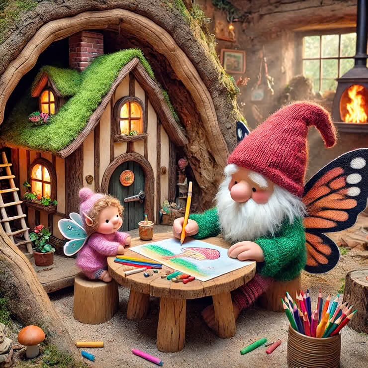 Vlinderflapje en Pirrewitje bedenken een grappig avontuur